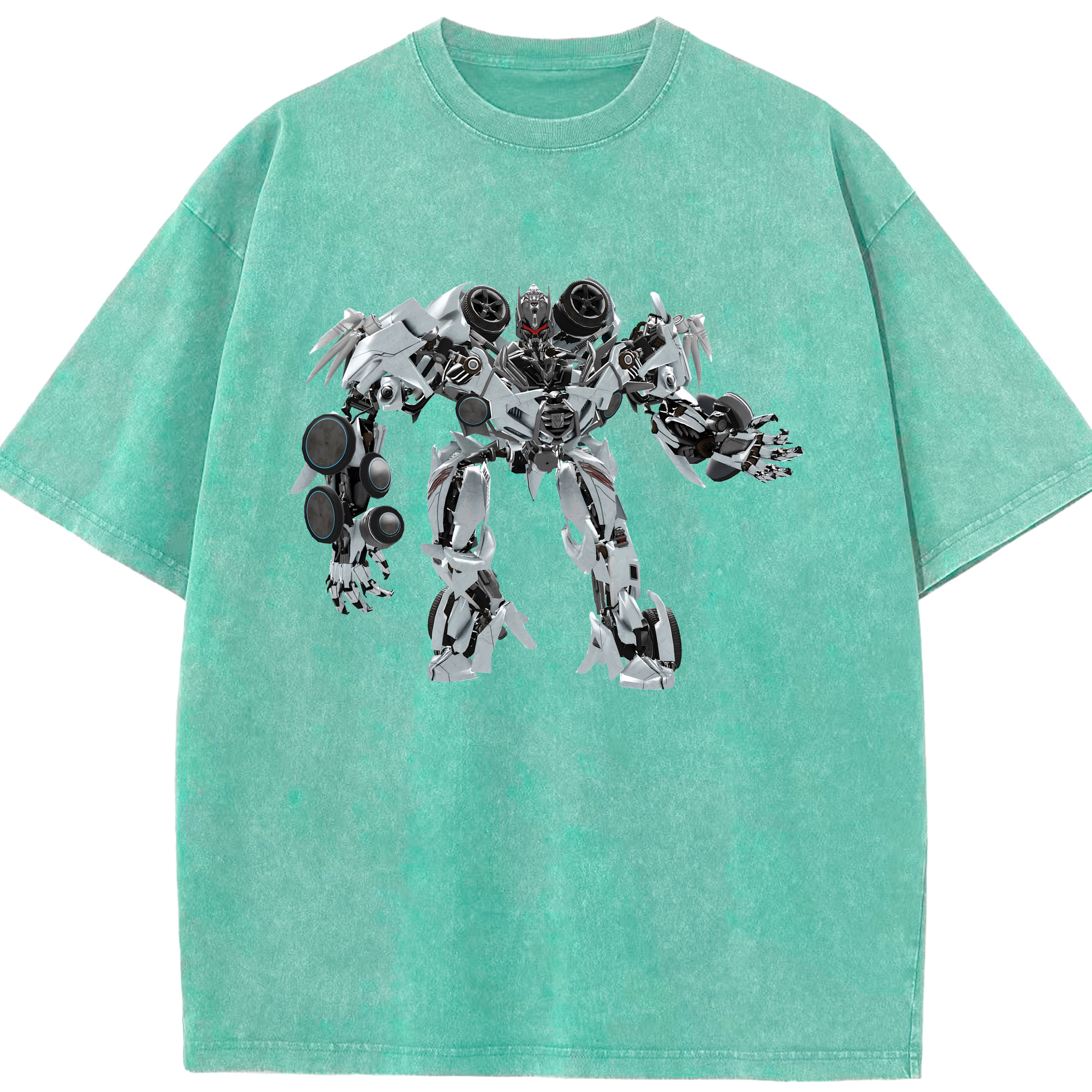 （画像用） Transformers トランスフォーマー 綿100% ヴィンテージ風 半袖Tシャツ（フロントプリント）